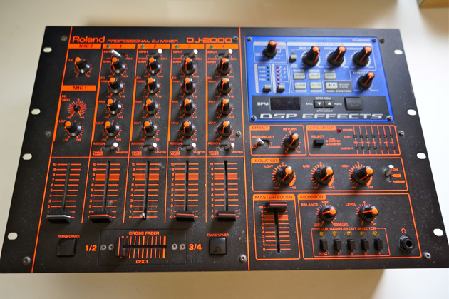 Roland DJ-2000 動作確認　マニュアル　分解清掃メンテ済　日本製 TANZVOLK – Roland DJ-2000からDSPエフェクターを取り出して単体